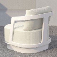 TORRE ΣΑΛΟΝΙ SET 1+2+2 OFF WHITE 198x81x66cm