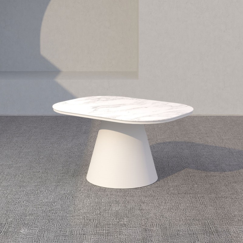 TORRE ΣΑΛΟΝΙ SET 1+2+2 OFF WHITE 198x81x66cm