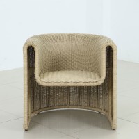 NADINE ΠΟΛΥΘΡΟΝΑ ΜΕ ΜΠΡΑΤΣΟ ΛΕΥΚΟ 69x72x72cm
