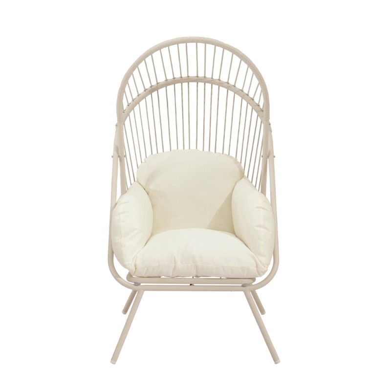 SUN ΠΟΛΥΘΡΟΝΑ BEIGE 75x69x135.5cm