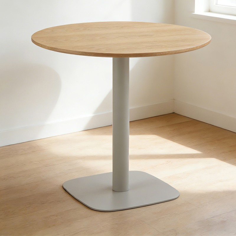 UNO ΤΡΑΠΕΖΙ ΦΥΣΙΚΟ ΓΚΡΙ 80x80x74cm