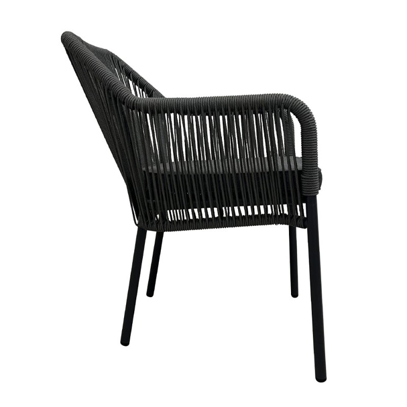 CELIA ΚΑΡΕΚΛΑ ΓΚΡΙ 56x67x80cm