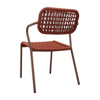 BEE ΚΑΡΕΚΛΑ TERRACOTTA 62x56x82cm