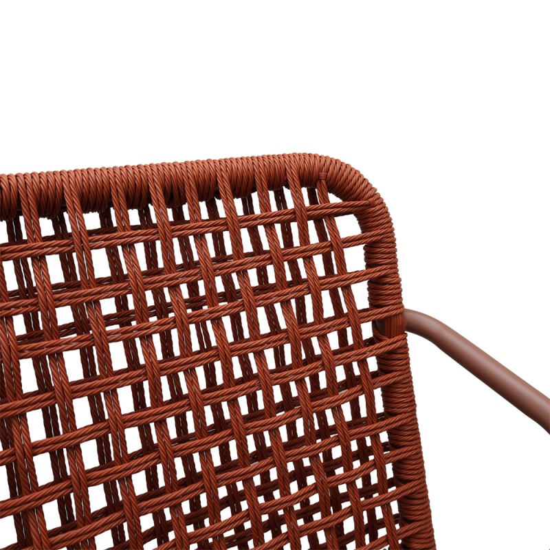 KARE ΚΑΡΕΚΛΑ TERRACOTTA 62x56x82cm