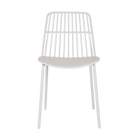 Σετ-4Τεμ.TAG ΚΑΡΕΚΛΑ OFF WHITE 55x45x82cm