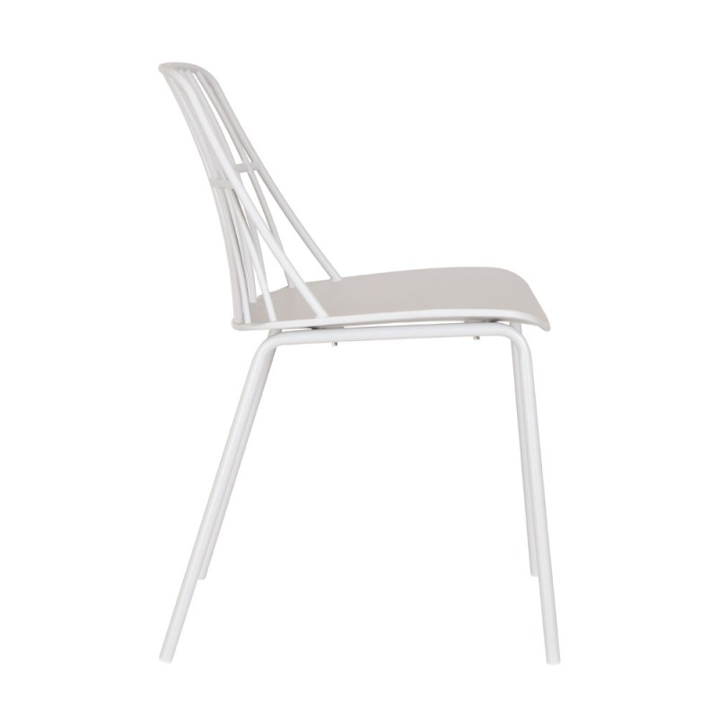 Σετ-4Τεμ.TAG ΚΑΡΕΚΛΑ OFF WHITE 55x45x82cm
