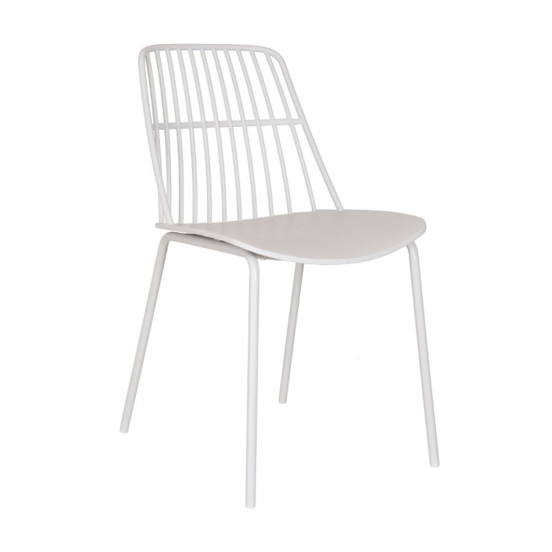 Σετ-4Τεμ.TAG ΚΑΡΕΚΛΑ OFF WHITE 55x45x82cm