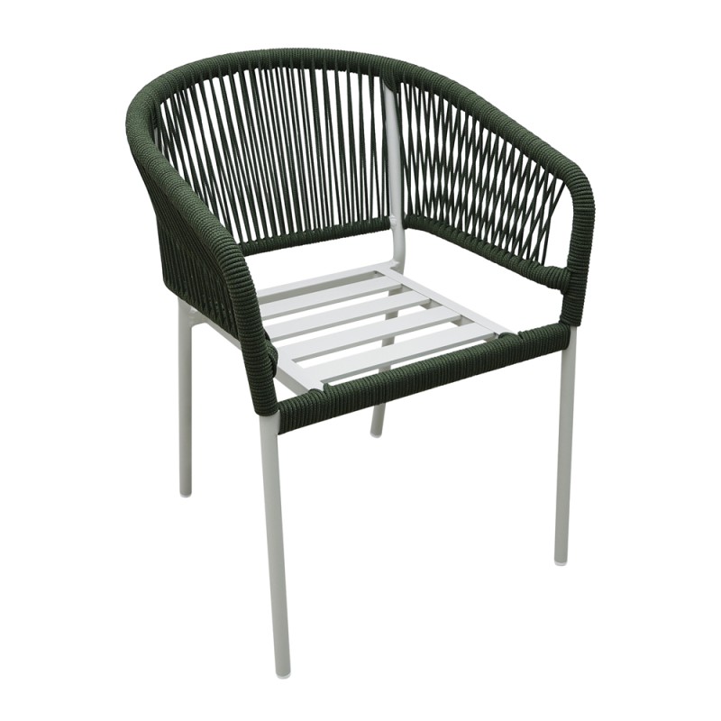 TONDO ΚΑΡΕΚΛΑ ΛΑΔΙ OFF WHITE 62x57x80cm
