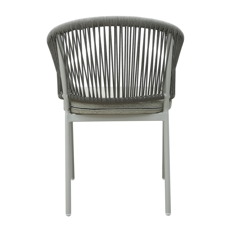 TONDO ΚΑΡΕΚΛΑ LATTE OFF WHITE 62x57x80cm