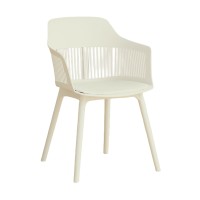 Σετ-4Τεμ.ARPA ΚΑΡΕΚΛΑ OFF WHITE 58x54.4x77cm