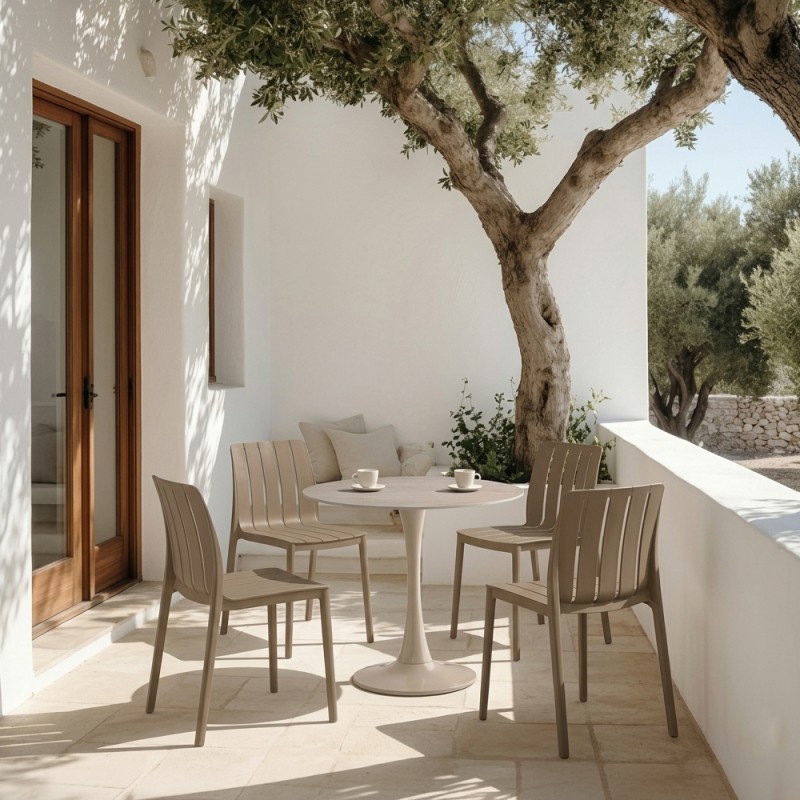 PORTO ΚΑΡΕΚΛΑ MOCCA 54.6x46x80cm