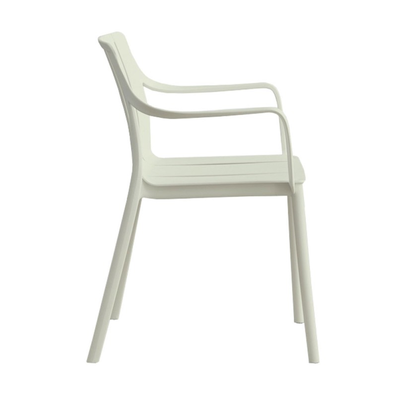 PORTO ΚΑΡΕΚΛΑ OFF WHITE 57x54.5x80cm