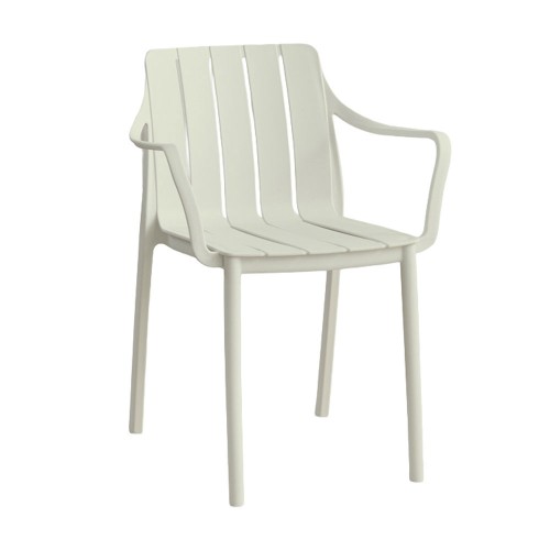 PORTO/P ΚΑΡΕΚΛΑ OFF WHITE 57x54.5x80cm