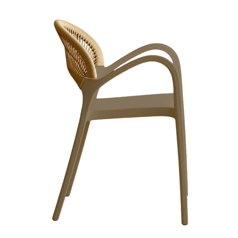 ARCUS ΚΑΡΕΚΛΑ MOCCA ΦΥΣΙΚΟ 57x56x83cm