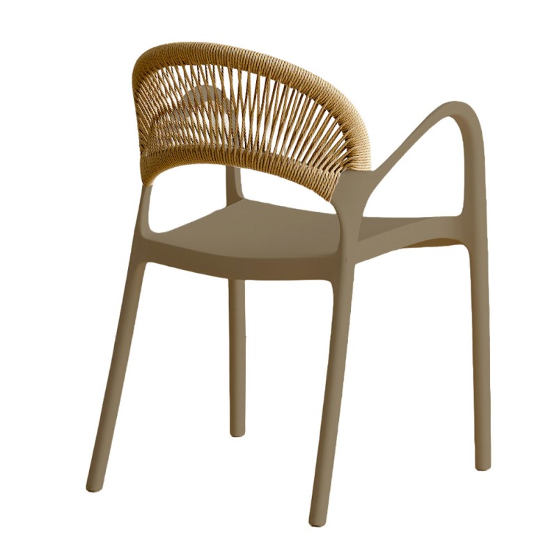 ARCUS ΚΑΡΕΚΛΑ MOCCA ΦΥΣΙΚΟ 57x56x83cm