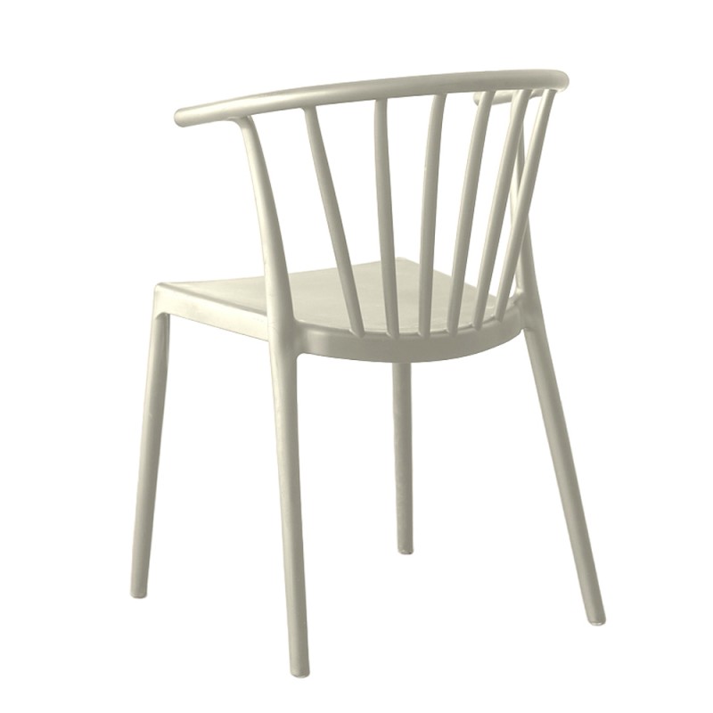 RAYA ΚΑΡΕΚΛΑ OFF WHITE 53x51x77.5cm