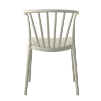 RAYA ΚΑΡΕΚΛΑ OFF WHITE 53x51x77.5cm