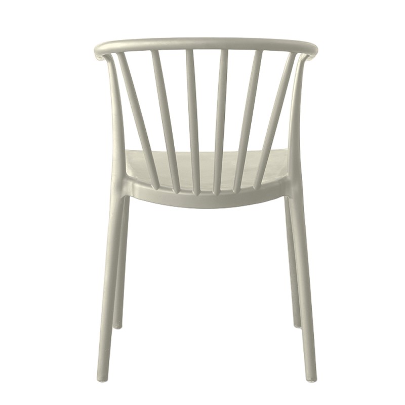 RAYA ΚΑΡΕΚΛΑ OFF WHITE 53x51x77.5cm