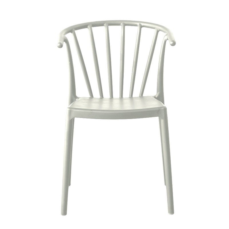 RAYA ΚΑΡΕΚΛΑ OFF WHITE 53x51x77.5cm