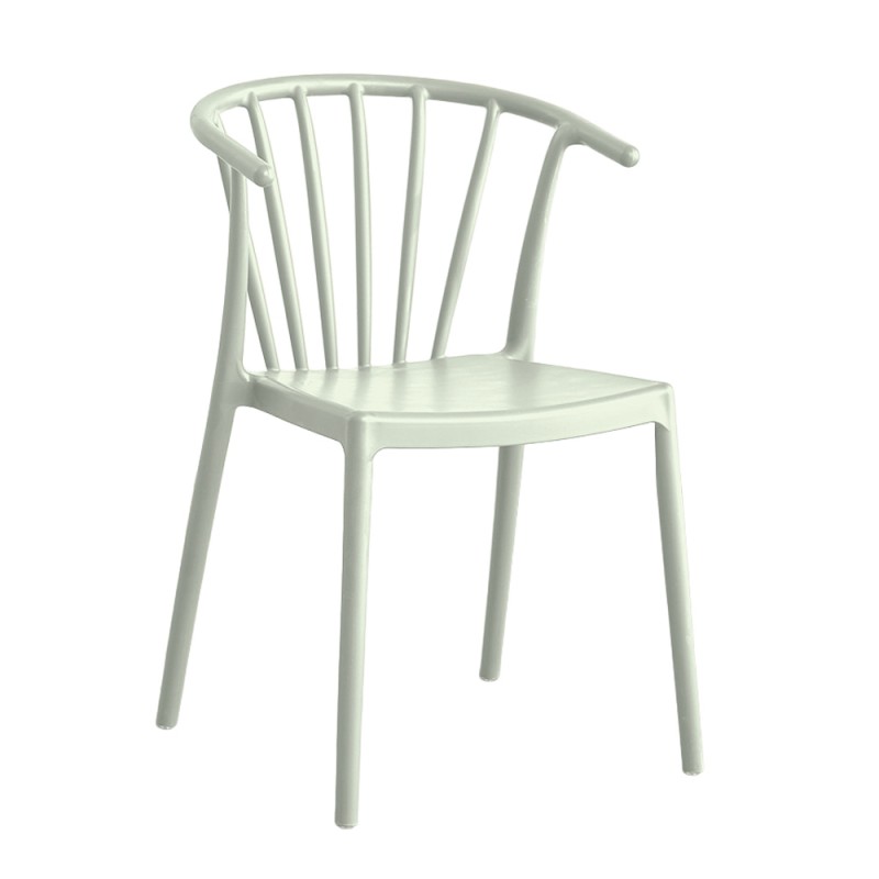 RAYA ΚΑΡΕΚΛΑ OFF WHITE 53x51x77.5cm
