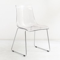 ELUCIA ΚΑΡΕΚΛΑ ΔΙΑΦΑΝΟ 53x52.2x80.5cm