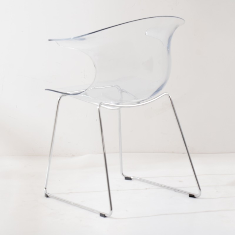 CHIARA LUX ΚΑΡΕΚΛΑ ΔΙΑΦΑΝΟ 61.2x53.3x80cm