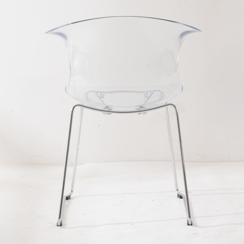CHIARA LUX ΚΑΡΕΚΛΑ ΔΙΑΦΑΝΟ 61.2x53.3x80cm