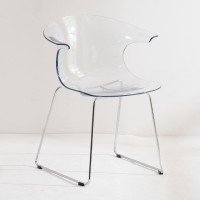 CHIARA LUX ΚΑΡΕΚΛΑ ΔΙΑΦΑΝΟ 61.2x53.3x80cm