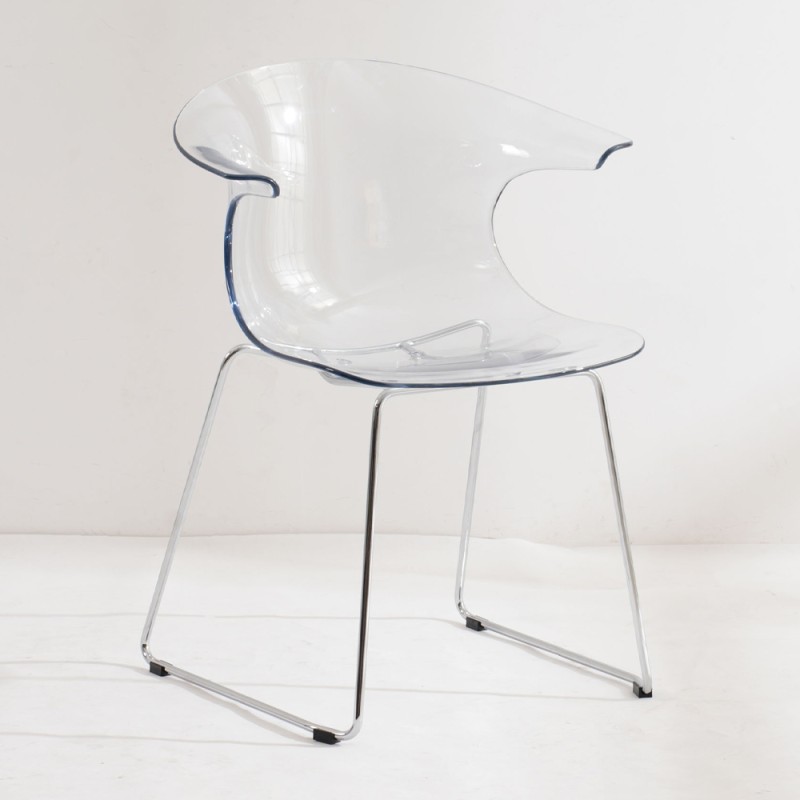 CHIARA LUX ΚΑΡΕΚΛΑ ΔΙΑΦΑΝΟ 61.2x53.3x80cm