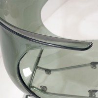 CHIARA LUX ΚΑΡΕΚΛΑ ΔΙΑΦΑΝΟ 61.2x53.3x80cm