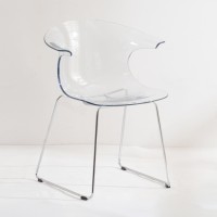CHIARA LUX ΚΑΡΕΚΛΑ ΔΙΑΦΑΝΟ 61.2x53.3x80cm