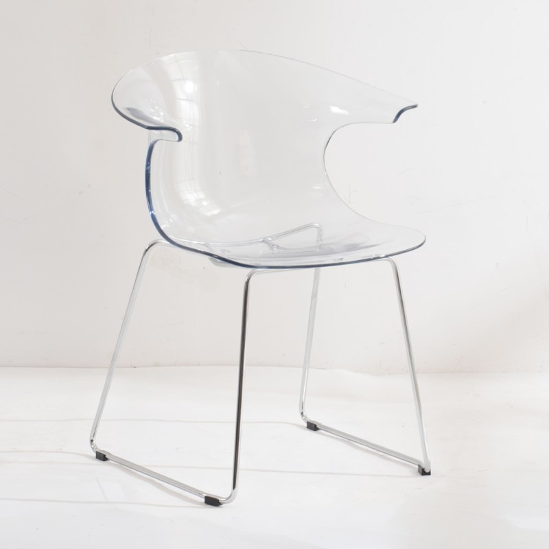 CHIARA LUX ΚΑΡΕΚΛΑ ΔΙΑΦΑΝΟ 61.2x53.3x80cm