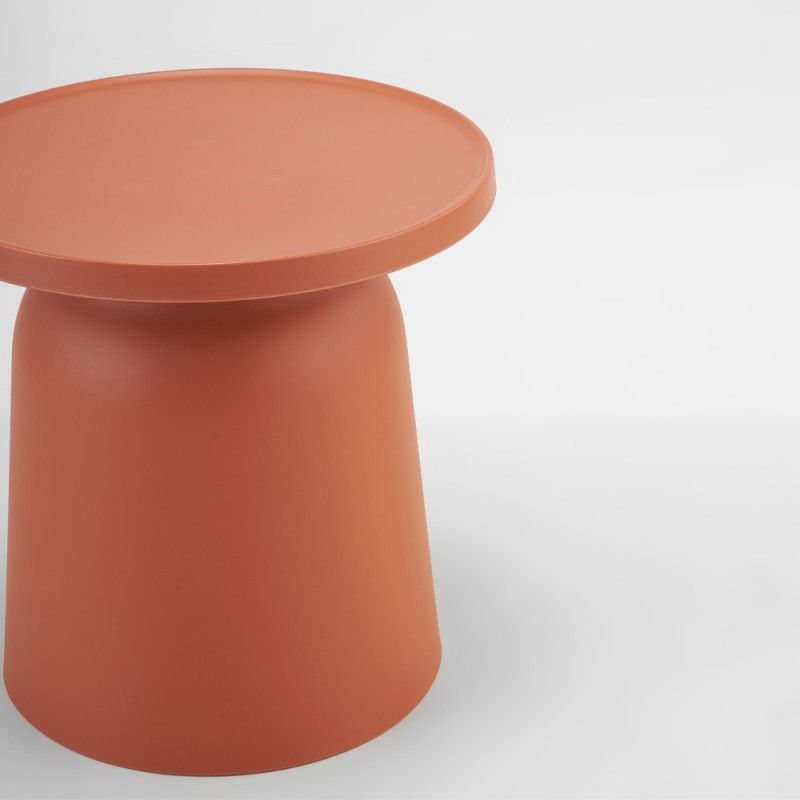 DOMI COFFEE TABLE TERRACOTTA 47x47x46cm