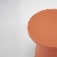 DOMI COFFEE TABLE TERRACOTTA 47x47x46cm