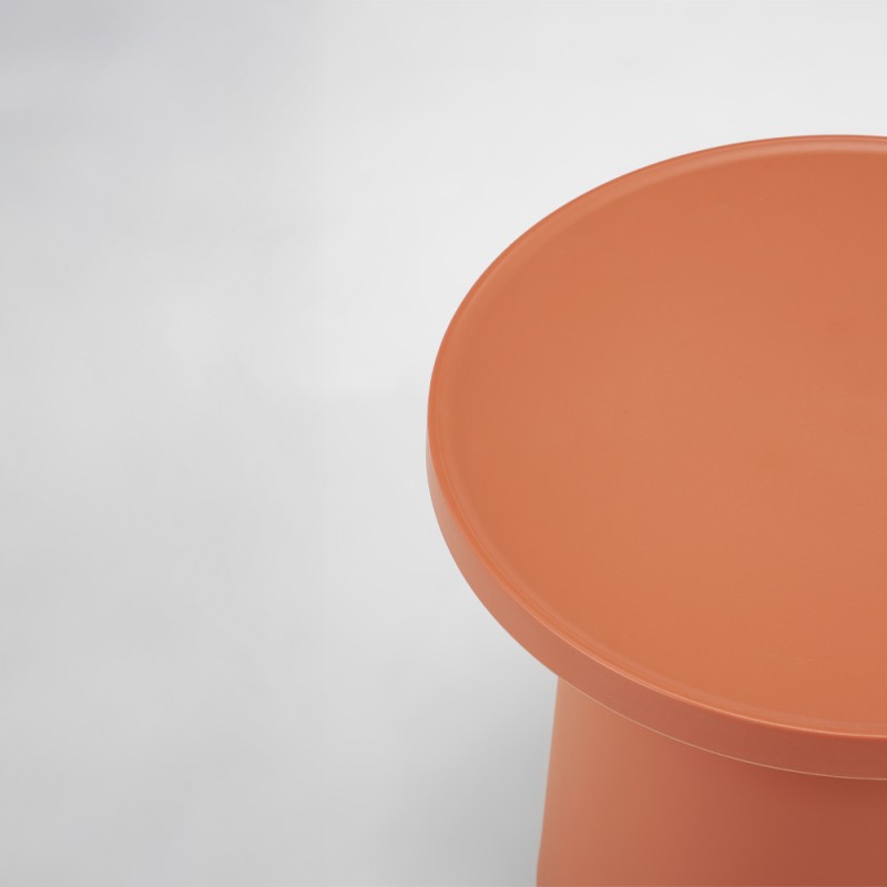 DOMI COFFEE TABLE TERRACOTTA 47x47x46cm