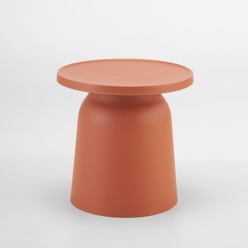 DOMI COFFEE TABLE TERRACOTTA 47x47x46cm