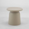 DOMI COFFEE TABLE TAUPE 47x47x46cm
