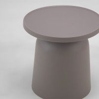 DOMI COFFEE TABLE ΓΚΡΙ 47x47x46cm