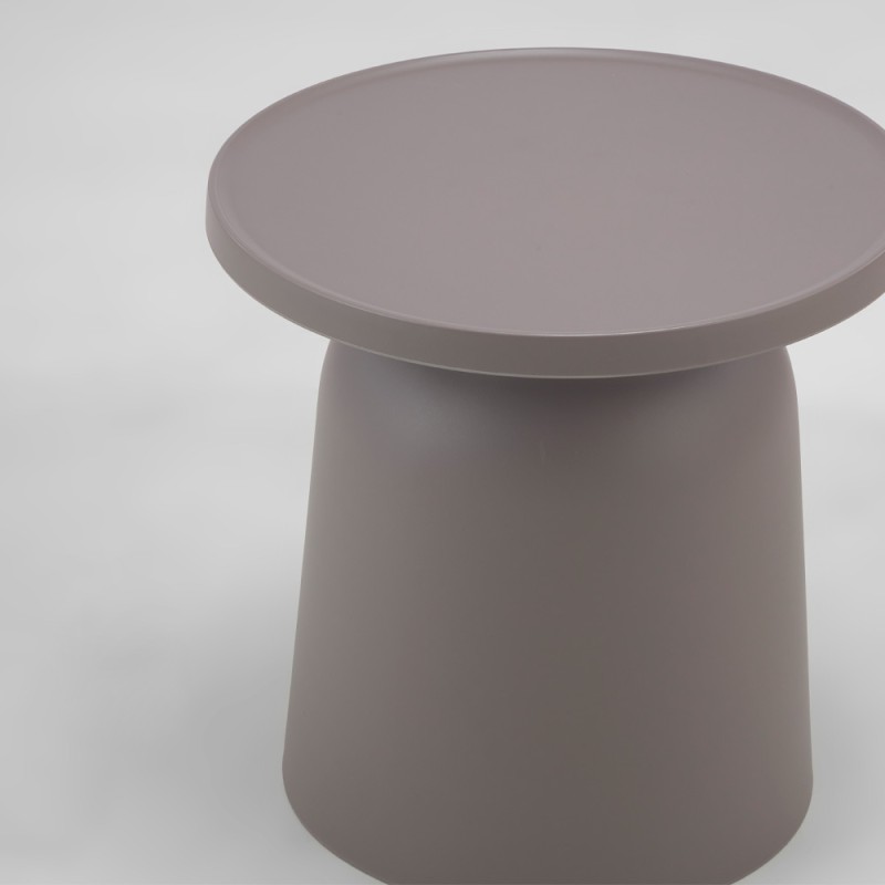 DOMI COFFEE TABLE ΓΚΡΙ 47x47x46cm