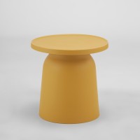 DOMI COFFEE TABLE ΜΟΥΣΤΑΡΔΙ 47x47x46cm