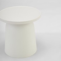 DOMI COFFEE TABLE OFF WHITE 47x47x46cm