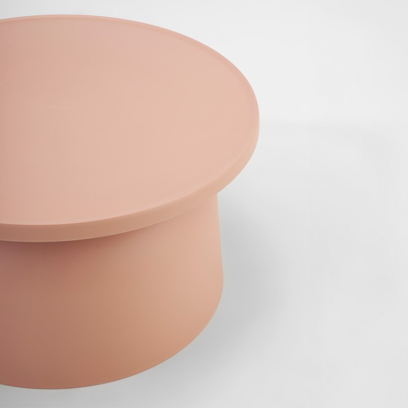 DOMI COFFEE TABLE SALMON 67x67x36cm