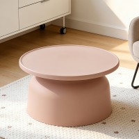 DOMI COFFEE TABLE SALMON 67x67x36cm