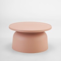 DOMI COFFEE TABLE SALMON 67x67x36cm