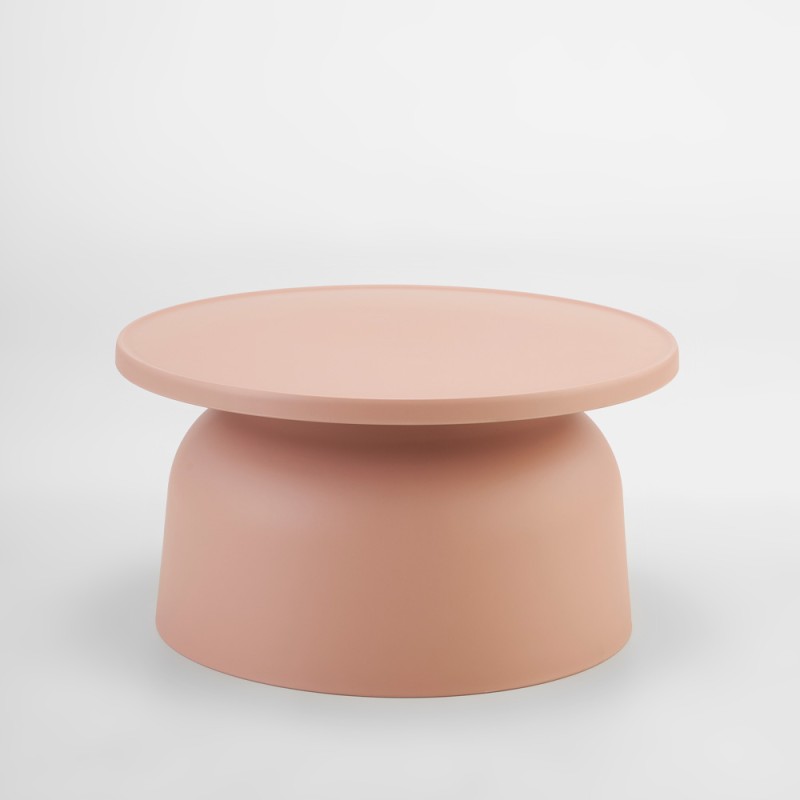 DOMI COFFEE TABLE SALMON 67x67x36cm