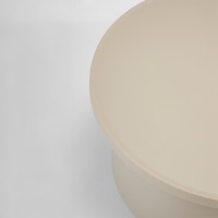 DOMI COFFEE TABLE TAUPE 67x67x36cm