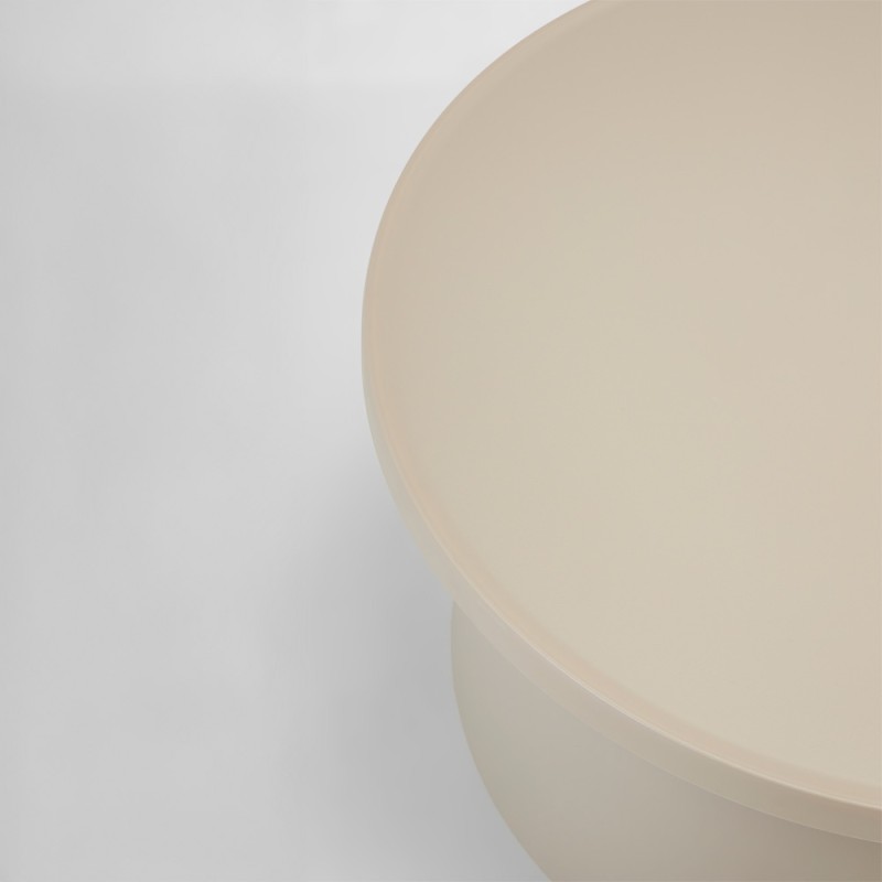DOMI COFFEE TABLE TAUPE 67x67x36cm