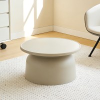 DOMI COFFEE TABLE TAUPE 67x67x36cm