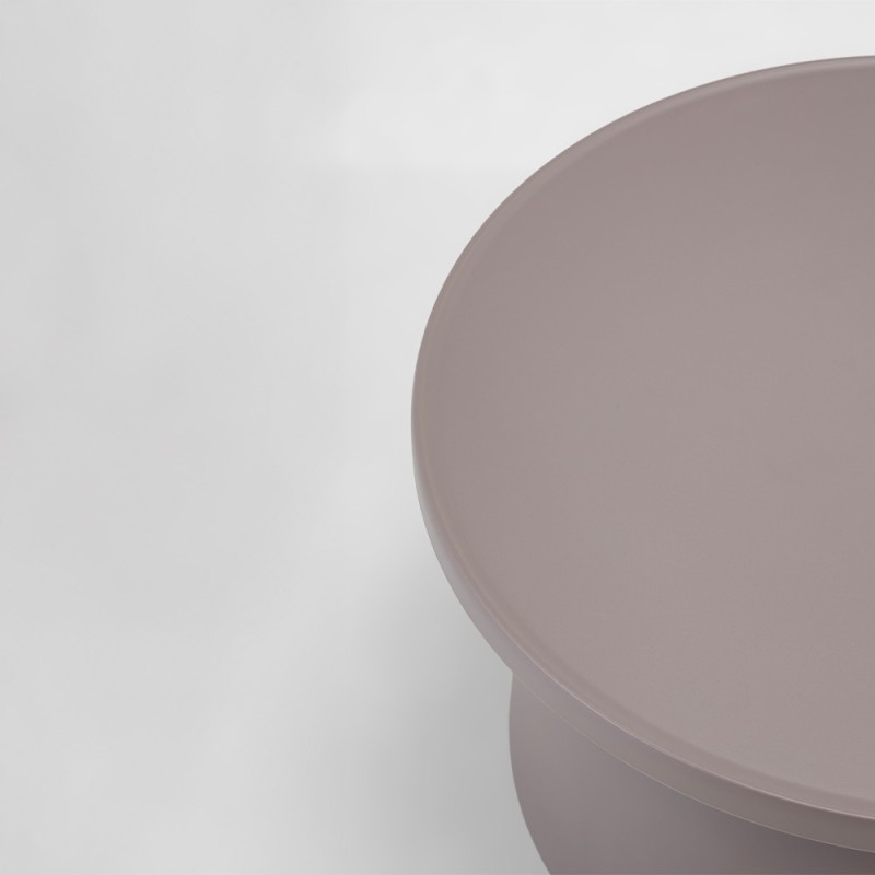 DOMI COFFEE TABLE ΓΚΡΙ 67x67x36cm