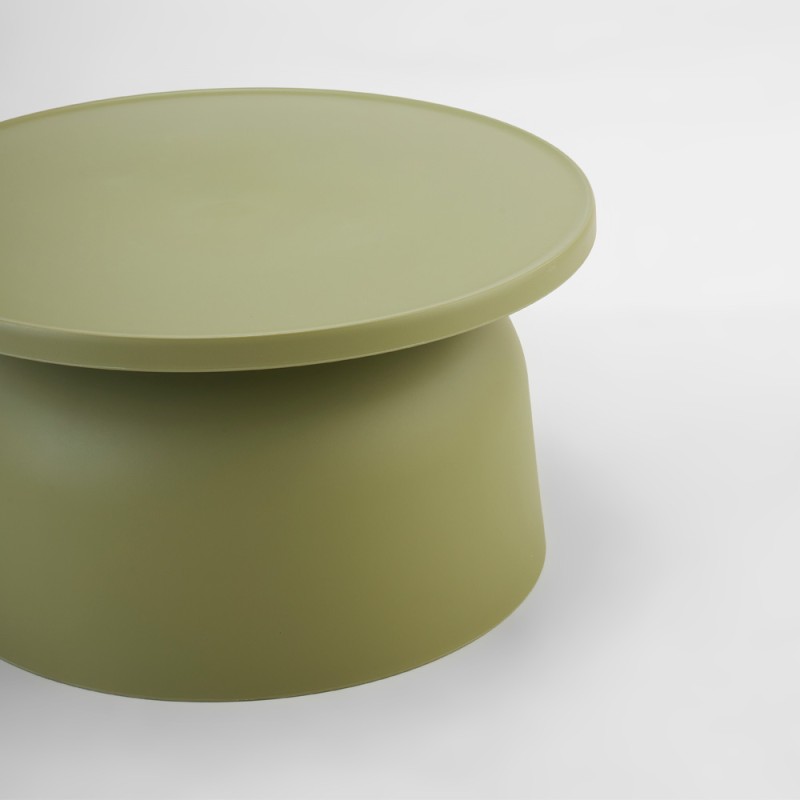 DOMI COFFEE TABLE ΠΡΑΣΙΝΟ 67x67x36cm